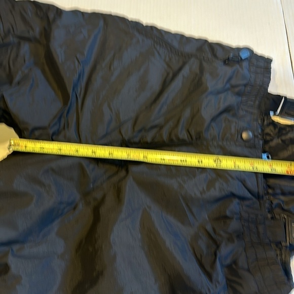 Adolfo Sport black medium unisex overalls with zipper and buttons side pocket - Picture 3 of 10